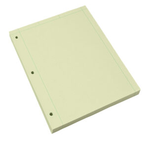 Engineering Pad, Frame Front 1/2" Right Margin, 200 Sheets, Green Tint Paper