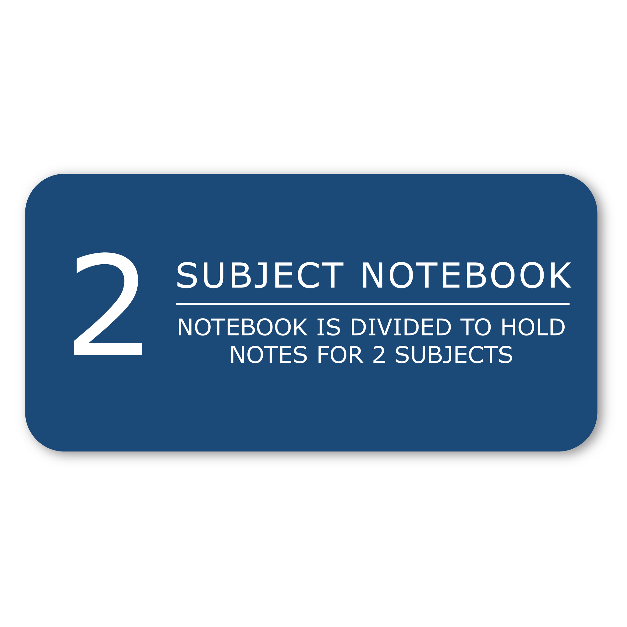 Environotes® Recycled Two Subject Wirebound Notebook with Heavyweight BioBased Paper, College Ruled