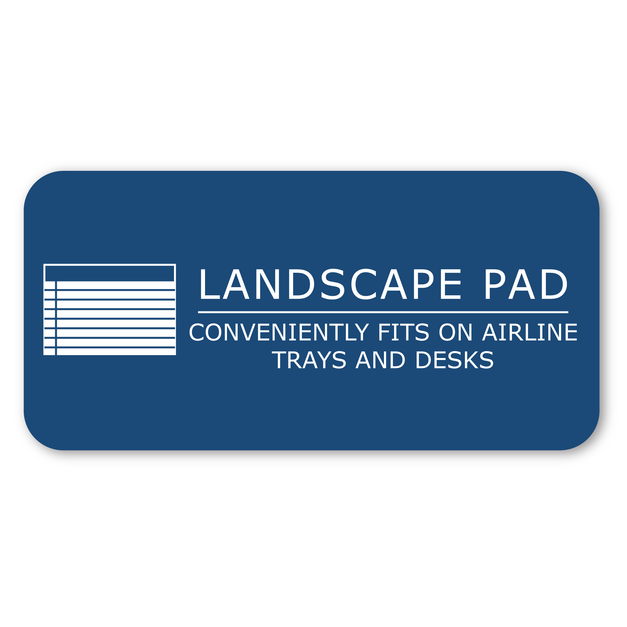 Wide® Recycled Landscape Legal Pads, College Ruled with Margin, Canary, Pack of 2