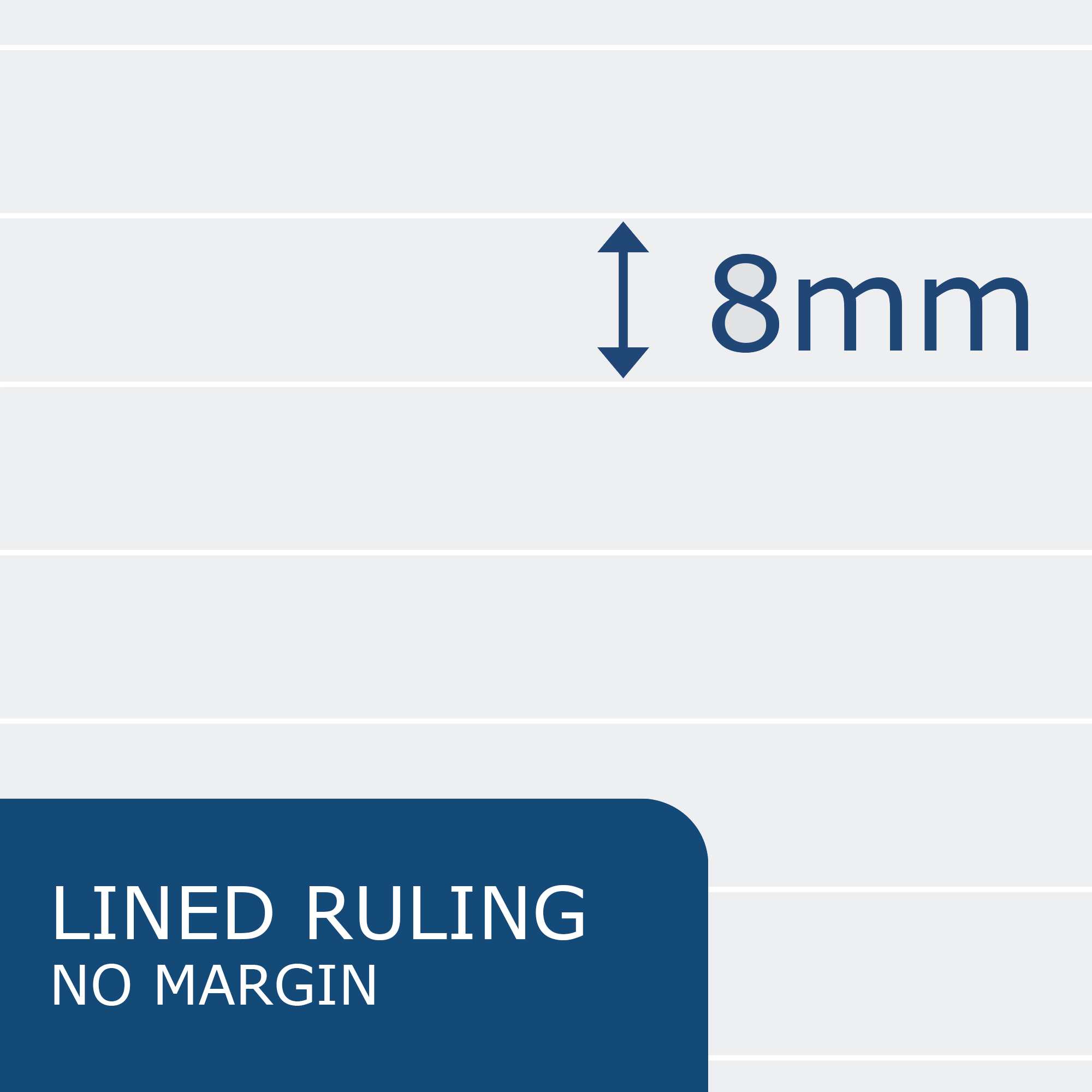 Whitelines® Wirebound Notebook with Premium Gray Paper with White Ruled Lines, Paper that works with your phone!